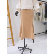 [써스데이아일랜드] 코듀로이 머메이드 롱 스커트 T218MS케이투34W(1272090)