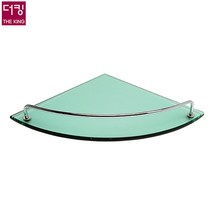 욕실 강화코너선반/강화유리선반/250mm/, 1개