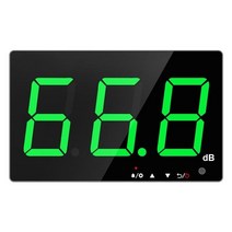 벽걸이 소음 측정기 공사장 데시벨 소음계 전광판 디지털 테스터 작업, 01.SW-525A