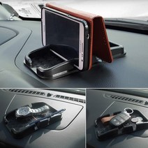 차량용 논슬립 패드 대쉬 보드 실리콘 자동차 미끄럼방지패드 거치형 아우디 벤츠 BMW 폭스바겐 태슬라, 1개