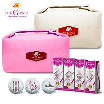 더간다 친환경 고반발 3피스 비거리골프공 12구, 핑크(3피스 12구), 12개, 12개