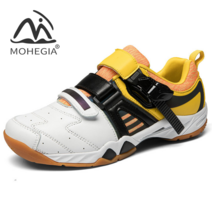MOHEGIA 새로운 패션 야외 캐주얼 미끄럼 통기성 골프 신발/테니스 신발/배드민턴 신발