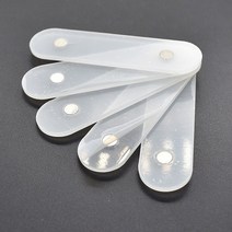 선반킹 네일 아트판 자석 투명 리필팁 10개입