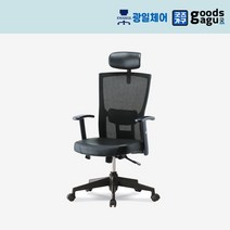 GG 쿨메쉬 C형 대 메쉬 시원한 기능성 편안한 의자, 검정