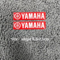 오토바이 부품 젤3d 야마하 오토바이 엠블럼 탱크 로고 데칼 Mt 07 125 Yzf R1 R3 R6 Tmax Tracer Fz6 골, 09 Red