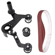 튜브 파이프 샌딩 폴리싱 머신 벨트 샌더 어 테치먼트 용 앵글 그라인더 어댑터 브래킷, 02 M14