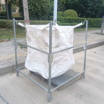 톤백거치대 톤백마대걸이 철제 집하장 건설 현장 배출, b 폭 1.1 길이 1.1 높이 1.3 빔 7개