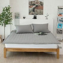 천솜이 비앙카 목화솜 초고밀도100수 순면침대패드(S/SS), 베이지