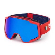 브리코 스키고글 라바 (1920 BRIKO LAVA BLUE RED), OS