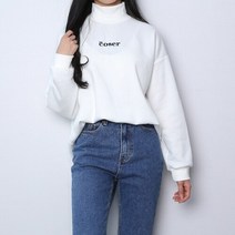 (안감 기모) 코우저 반목 기모 폴라 맨투맨