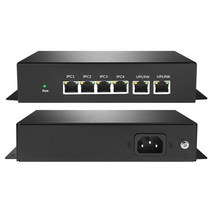 4포트 100메가 + 2포트 기가업링크 POE 스위칭허브 NEXT-506POE-&50108;, 없음