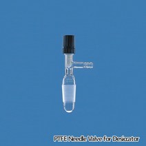 KAVALIERGLASS Glass Vacuum Desiccator 유리 진공 데시케이터 Spare Accessory PTFE Needle Valve
