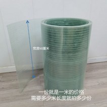 골판렉산 칼라강판 지붕 옥상 방수 융용 아연 도금 강판 갈바륨 기와형 차양 PC판 슬레이트, 01. (두께 1.0mm) 폭 0.6m