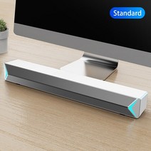 사운드바 가정용 홈시어터 TV 스피커 d6 tv 사운드 바 aux usb 유선 및 무선 블루투스 홈 시어터 fm 라디오 서라운드 사운드바 pc tv 스피커 컴퓨터, 협력사, 화이트 스탠다드