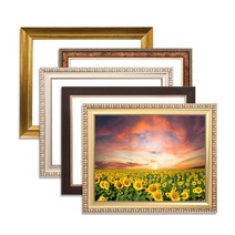 누리액자 보석십자수액자 40cm x 40cm / 40cm x 45cm / 40cm x 50cm (비규격 맞춤제작), 가로형, 21번 mdf 흰색
