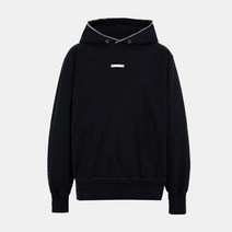 메종 마르지엘라 명품마르지엘라 22FW 백스티치 앞패치 블랙 코튼 후드 S50GU0190 S25520 900
