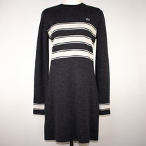 1300.라코스테 라운드넥 긴팔 니트원피스/정품/여성