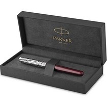 PARKER (파커) 소네트 프리미엄 만년필 F 메탈 & 레드 CT 21 19650
