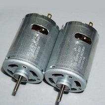 545 고속 모터 5V-12V 8700 rpm-24000 rpm 자동차 선박 모델 샤프트 직경 3.17mm 용 구리 브러시가있는 DI, 한개옵션0
