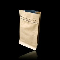 [바보사랑] 지퍼스탠드 크라프트 봉투 14.5X33.5cm 폭5cm 200매, 상세 설명 참조