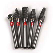 수공구 야스리 6x10mm 텅스텐 카바이드 트위스트 드릴 비트 커터 금속 그라인더 버는 Dremel 로타리 공구, [05] F