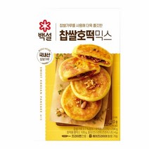 CJ 수제호떡 대표간식 쫄깃함 찹쌀 호떡믹스 400g 아이간식, 2개
