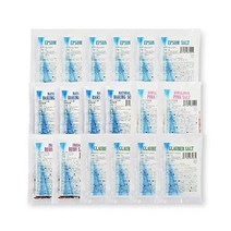 일본직배송 어스콘셔스 엡섬 솔트 포함 입욕제 바스 5종 세트 10일분 네츄럴 핑크 그라우버 루비