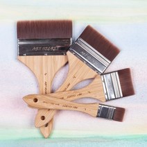 바보사랑 아트시크릿 3870 다용도 젯소 브러쉬 3인치.우리아트