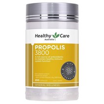 뉴질랜드직구 Healthy Care 울트라 방부제 무첨가 프리미엄 프로폴리스 베스트 제품 3800mg 200캡 1PACK, 수량, 상세참조