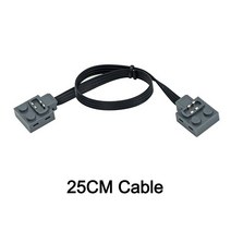 부품 파워 기능 모터 테크닉 MOC 멀티 툴 서보 트레인 PF 8293 8883 모델 빌딩 블록 호환 Leduo 테크니컬 파츠, [17] 25CM line