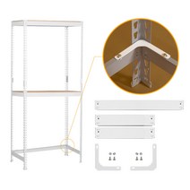 스피드랙 L형플레이트 세트, 백색