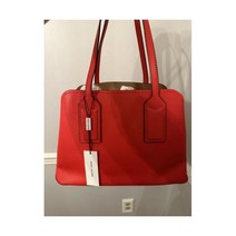 495 마크제이콥스 Marc Jacobs The Editor 토트백 라지 제라늄 레드 가죽 레더 사첼