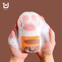 바른하나 코지 때밀이 스펀지, NAVY, 1개, 1개