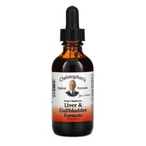 Christophers Original Formulas 크리스토퍼 오리지널 포뮬러 Liver & Gallbladder 간 담낭 포뮬러 59ml, 1개