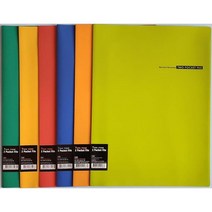 비팬시 A4 투톤 투포켓화일 파일 더블홀더화일 2포켓 문서정리 서류정리 블루 그린 옐로우 레드 4칼라 바른손팬시, 블   루