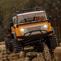1/10 CROSSRC 6X6 RC 크롤러 JT6 6WD 리모컨 평판 자동차 RTR 모델 완제품 조명 2 단 투칸 TH22555, 한개옵션0