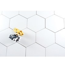 이레타일 헥사곤타일 육각타일 베란다바닥타일 바닥 현관 헥사곤 WHITE, 1개, 화이트
