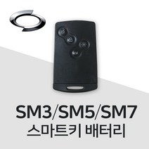르노삼성 SM7 스마트키 배터리 SM3 SM6 SM4 건전지 밧데리 차키 약 베터리, 5개, 1개