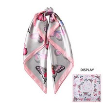 스카프머리끈 AWAYTR 여성 인쇄 꽃 머리 활 스카프 매듭 이슬람 모자 두건의 머리띠 터번 랩 레이디 헤어 액세서리, 0588K