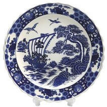 일식 횟집용품 / 풍경 회접시 42cm (대)
