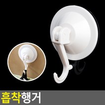 바닐라웨이협력업체 다용도 흡착행거 벽면옷걸이.주물옷걸이 걸고리 옷장걸이 벽부착용옷걸이 인테리어옷걸이, 대(1P), 1개