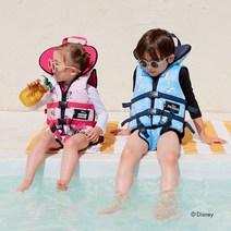 베베누보 유아 아동 구명조끼 디즈니 캐릭터 스윔자켓, 미키 마우스, M size