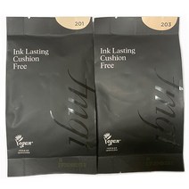 더페이스샵 fmgt 잉크래스팅 쿠션 프리 (리필) (12g) (SPF50+PA+++), 1개, 201호 애프리콧 베이지