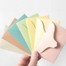 파스텔 미니 명함봉투 100장입 _ 256589EA, 쿠팡 브라운