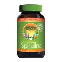 뉴트렉스 하와이 퓨어 하와이안 스피루리나 500 mg 200 타블렛
