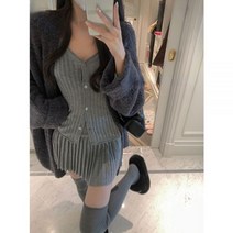 5월결혼식하객룩 캐주얼 미니드레스 봄 가을112402