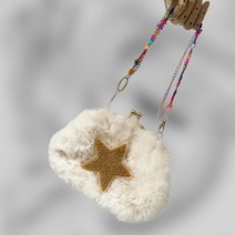 y2k 패션 미니 핸드백 모피 가방 빈티지 레트로 스타일 키치 하이틴 일본 하라주쿠 스타일