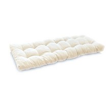 책상의자 학생의자 모조 린넨 맞춤형 베이 윈도우 긴 벤치 시트 의자 스윙, 142.rice yellow 1 - 60x30CM