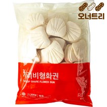 오너트리 가리비형 화권 1.2kg 중국 전통 꽃빵 디저트 고추잡채, 1봉