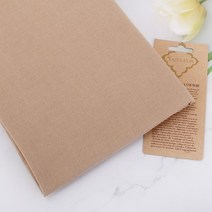 짱패브릭 코코아베이지 린넨 원단 패브릭#